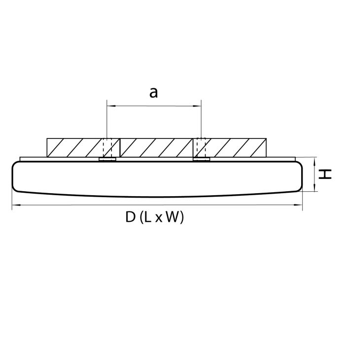 Накладной светильник Lightstar Arco QUA LED 226204