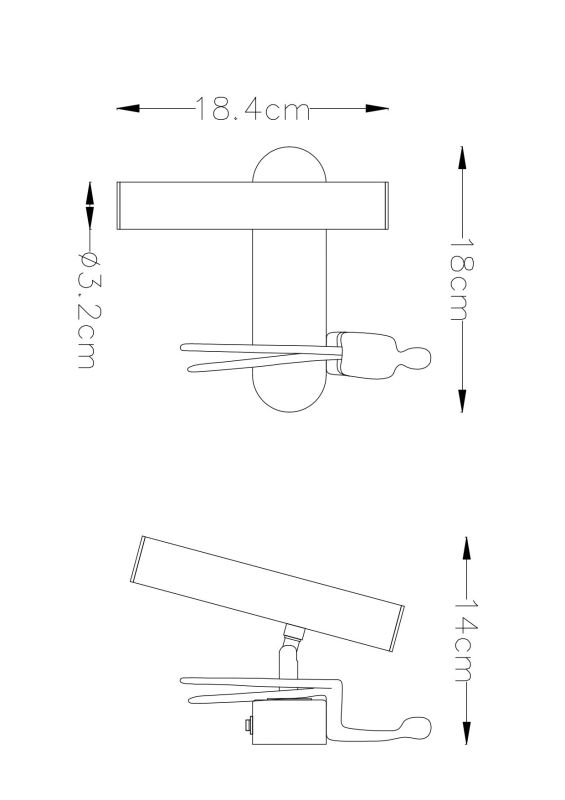 Бра Arte Lamp Albert A2173AP-1BK