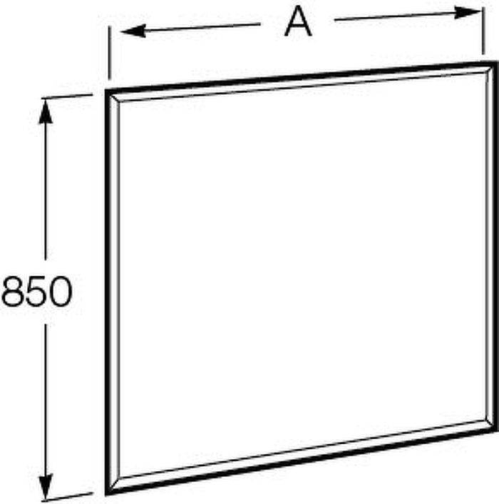 Зеркало Roca Aneto 80 812363000