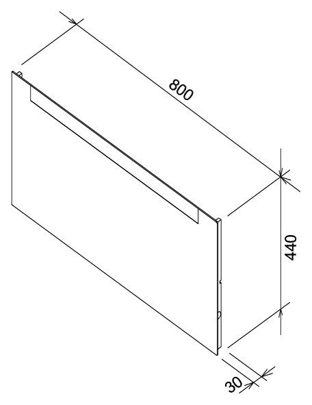 Зеркало Ravak Clear 800 (X000000765)