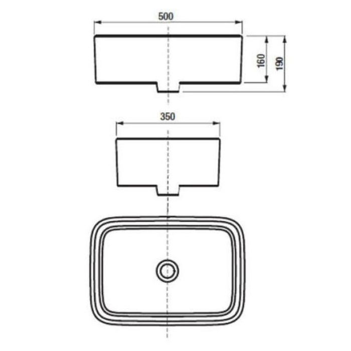 Раковина Roca Mila 35х50 32700B000