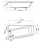 Акриловая ванна Ravak 10° 160x95 L C831000000 без гидромассажа