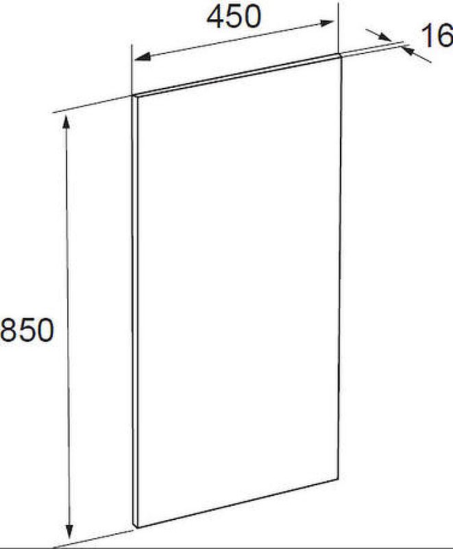 Зеркало Roca The Gap со светильником 45 ZRU9000090