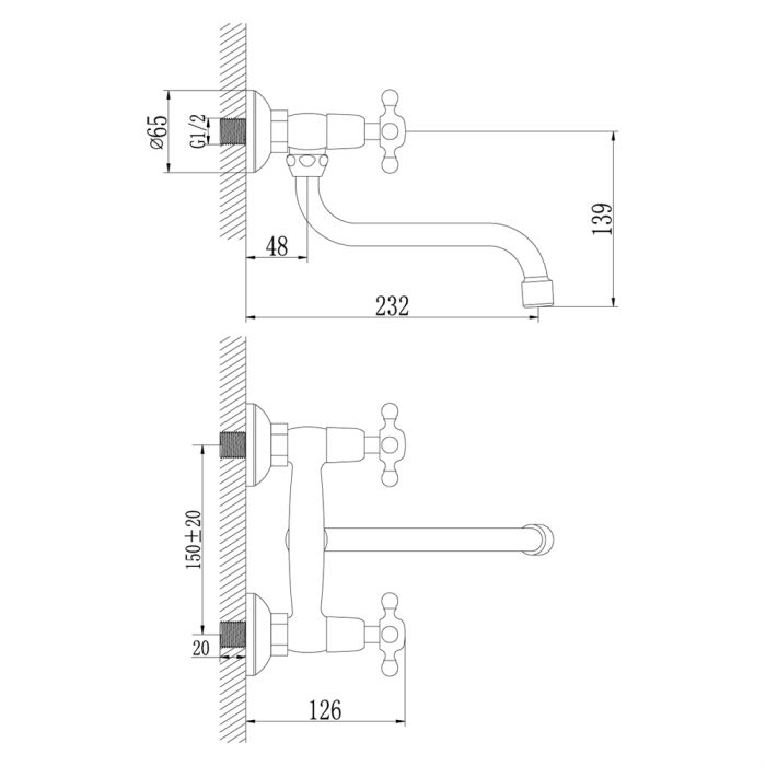 Смеситель для кухни Lemark Standard LM2111C, Хром