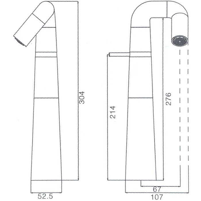 Смеситель для раковины Haiba (HB11813)