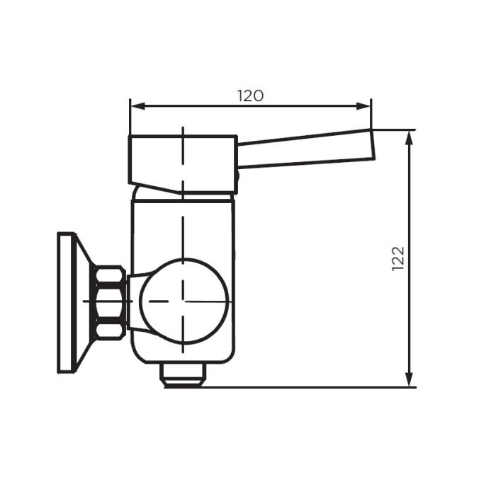 D3020000SS Logic new смеситель для душа из нержавеющей стали