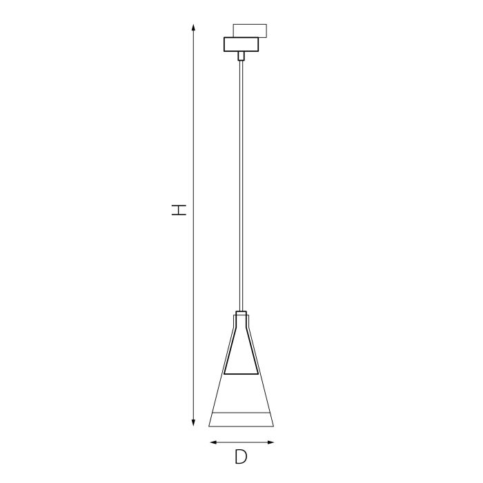 Подвесной светильник Lightstar Cone L1T757016