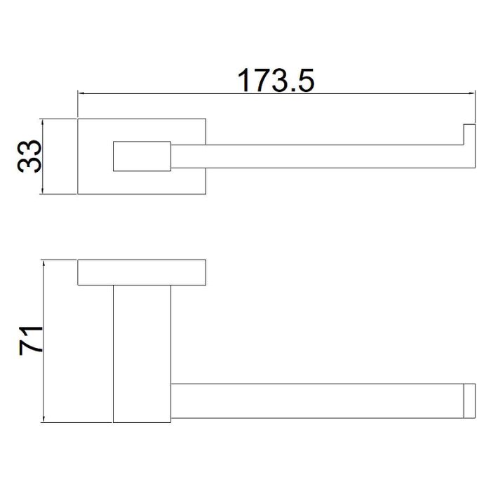 Держатель для туалетной бумаги BELZ (B90203-2)