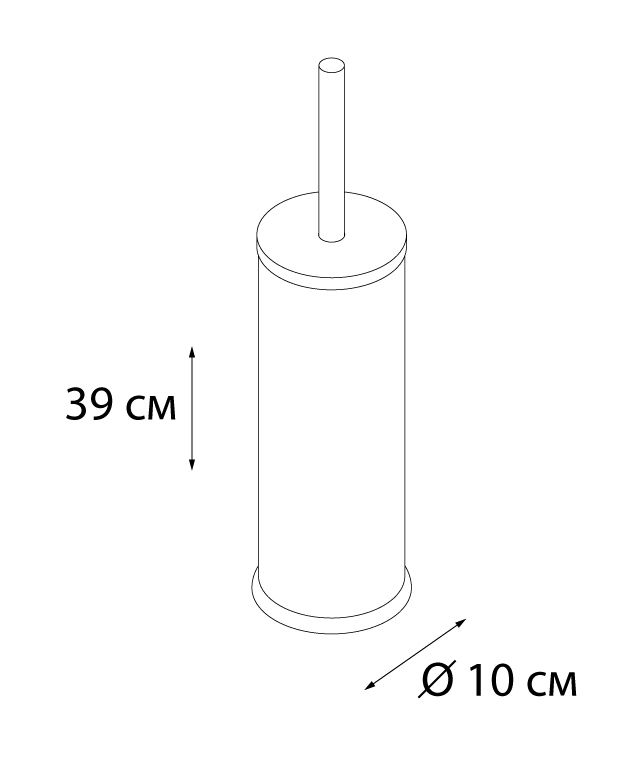 Ерш хромированный напольный Fixsen FX-452 (FX-452)