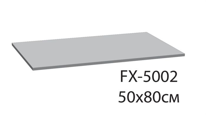 Коврик для ванной Fixsen Link  серый 50х80 см. (FX-5002K)