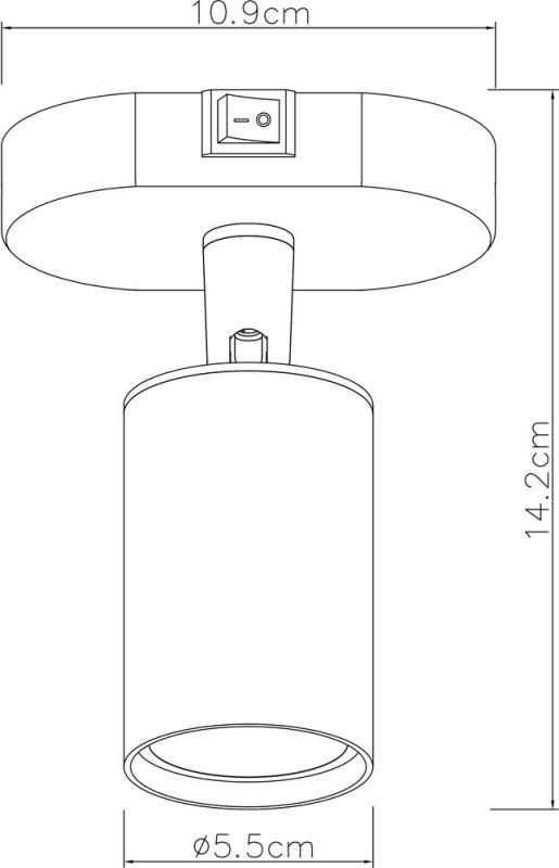 Бра Arte Lamp Aquarius A3226AP-1WH