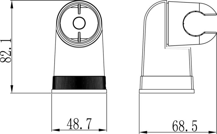 Держатель для душа Lemark LM8009C, Хром