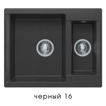 Кухонная мойка Polygran Brig-620 №16 407923 Черная