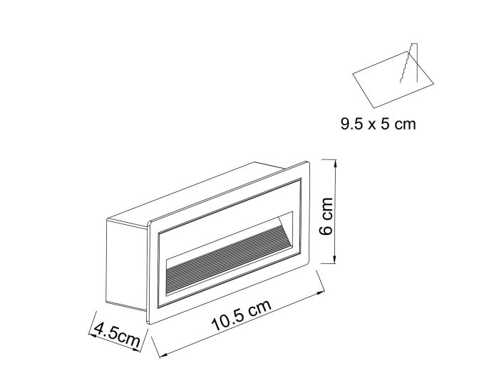 Встраиваемый светильник Arte Lamp Piazza A7223IN-1WH