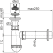 Сифон для умывальника ?40 с нержавеющей peшeткой ?63, арт. A41