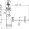 Сифон для умывальника ?32 с пластмассовой peшeткой ?63, арт. A420