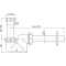 Сифон для умывальника и биде, пластик ?32, арт. A45F-DN32