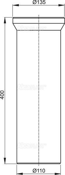 Насадка для унитаза 400 мм, арт. A91-400