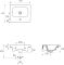Раковина мебельная  Cersanit MODUO 50 1 отв. (S-UM-MOD50/1)