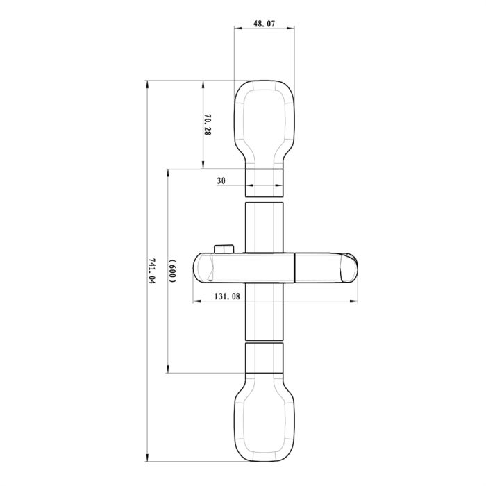 Душевая штанга Lemark LM8078C, Хром