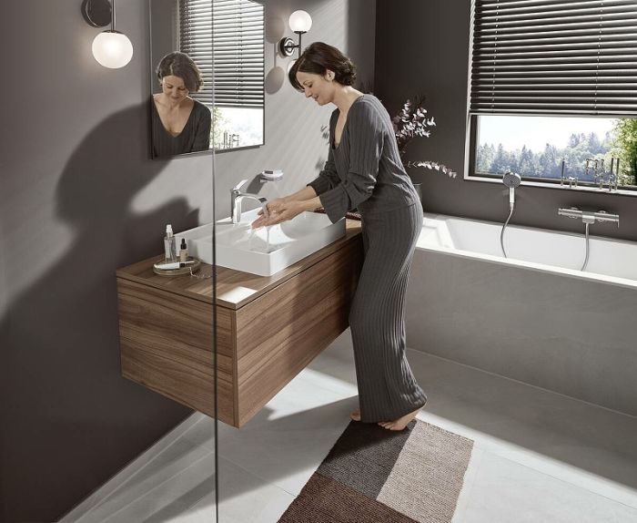 Мыльница AddStoris Hansgrohe 41746000, хром