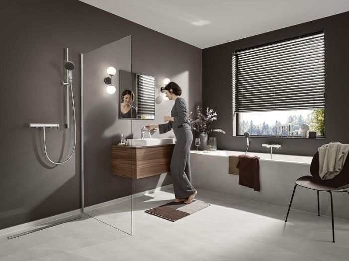 Мыльница AddStoris Hansgrohe 41746000, хром