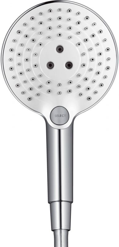 Ручной душ Hansgrohe Raindance Select S 120 3jet белый/хром 26530400