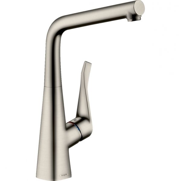 Смеситель для кухни Hansgrohe Metris сталь 14822800