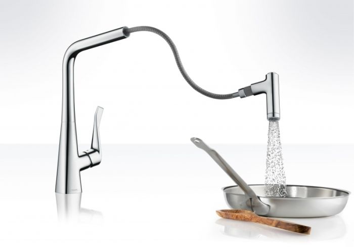 Смеситель для кухни Hansgrohe Metris хром 14820000