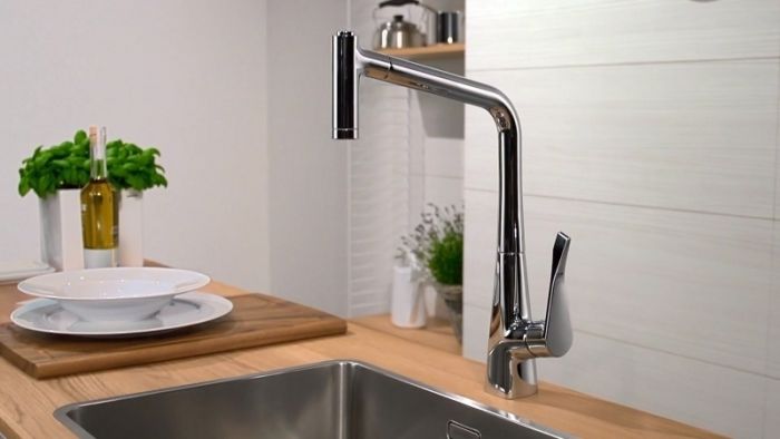 Смеситель для кухни Hansgrohe Metris хром 14820000