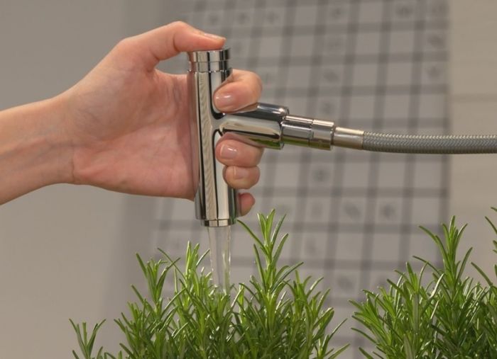 Смеситель для кухни Hansgrohe Metris хром 14820000