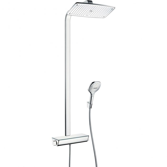 Душевая стойка Hansgrohe Raindance Select Showerpipe белый/хром 27112400