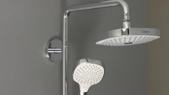 Душевая система Hansgrohe Croma Select E 2jet 27256400