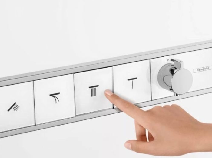 Термостат для ванны Hansgrohe RainSelect на 4 потребителя 15382700