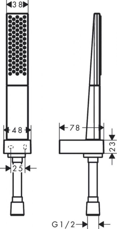 Душевой набор Hansgrohe Rainfinity 100 1jet 26856000