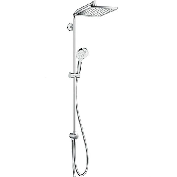 Душевая система Hansgrohe Crometta E 240 1jet Showerpipe Reno EcoSmart 27289000