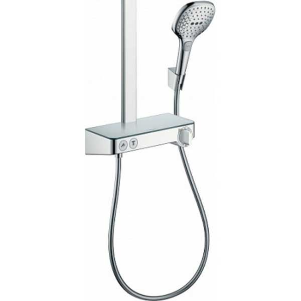 Душевая стойка Hansgrohe Raindance Select Push 300 2jet Showerpipe хром 27126000