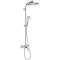 Душевая система Hansgrohe Crometta S 240 1jet Showerpipe Ecosmart 27269000