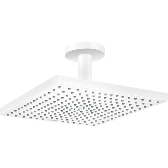 Верхний душ Hansgrohe Raindance E 300 1jet с потолочным подсоединением 26250700, матовый белый