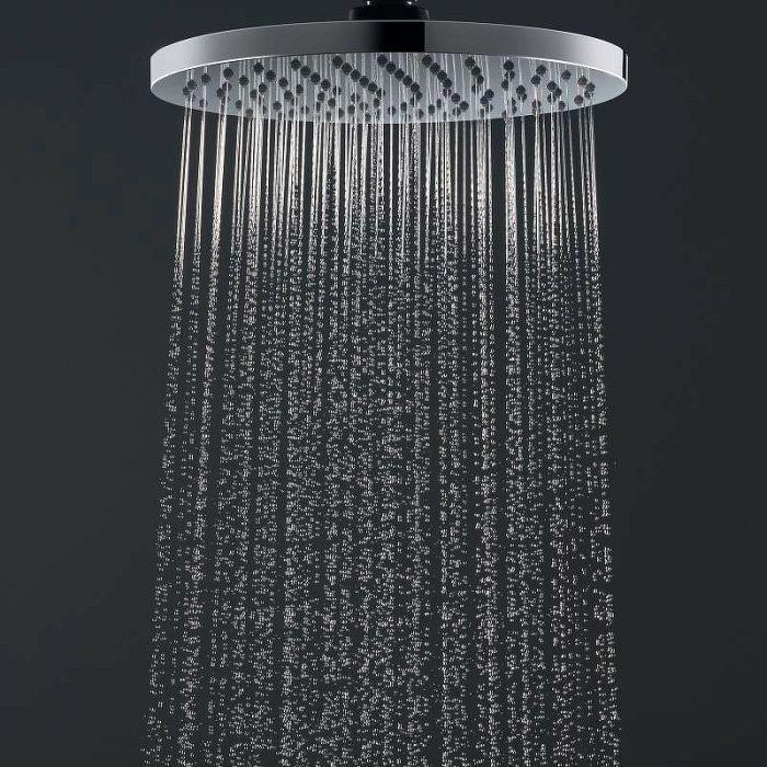 Душевая система Showerpipe 200 1jet с термостатом Hansgrohe Vernis Blend 26276000, хром