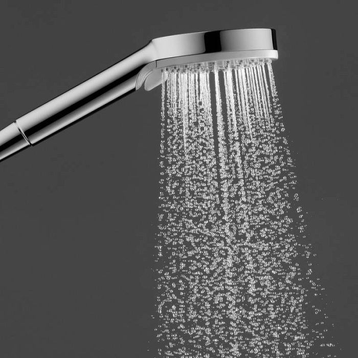 Душевая система Showerpipe 200 1jet с термостатом Hansgrohe Vernis Blend 26276000, хром