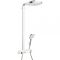 Душевая стойка Hansgrohe Raindance Select Push 300 3jet Showerpipe белый/хром 27127400