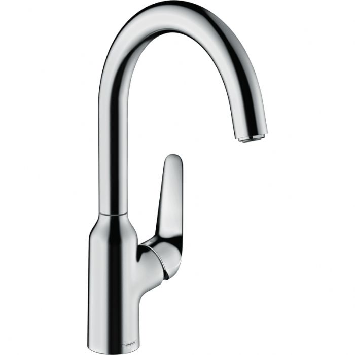 Кухонный смеситель однорычажный, 220, 1jet Hansgrohe 71802000, хром