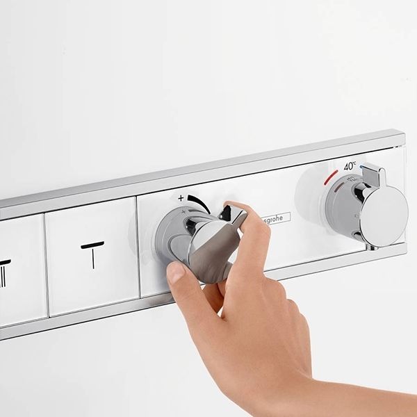 Термостат для ванны Hansgrohe RainSelect 15357000 (внешняя часть)