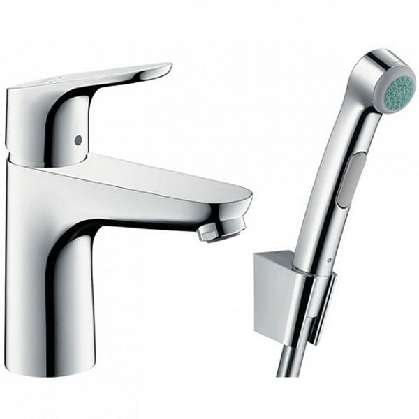 Смеситель для раковины Hansgrohe Focus 31927000 с гигиеническим душем