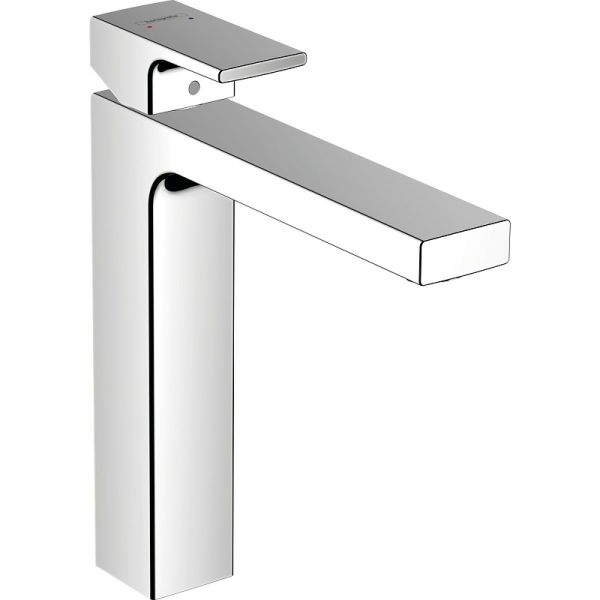 Смеситель для раковины 230, со сливной гарнитурой Vernis Shape Hansgrohe 71562000, хром