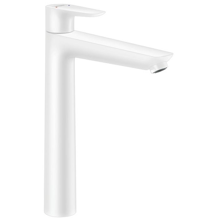 Смеситель для раковины Hansgrohe Talis E 240 71717700 без донного клапана матовый белый