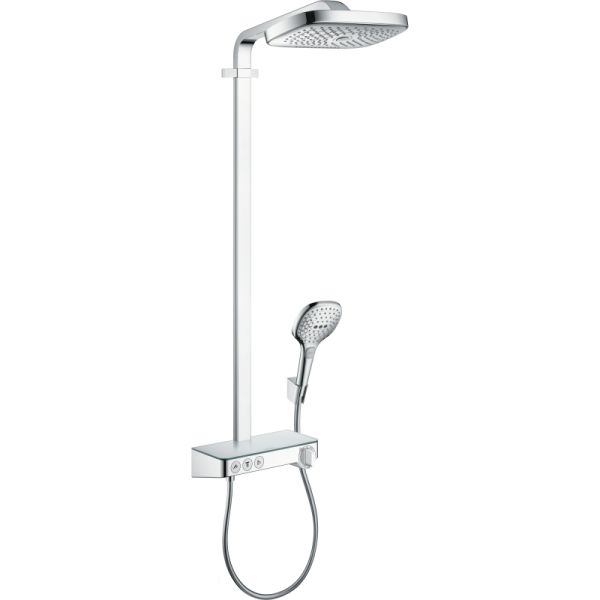 Душевая стойка Hansgrohe Raindance Select Push 300 3jet Showerpipe хром 27127000