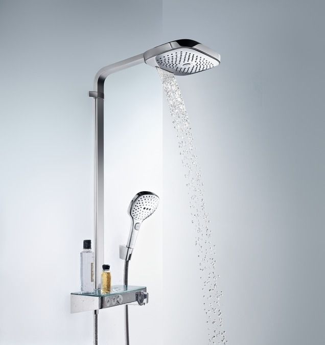 Душевая стойка Hansgrohe Raindance Select Push 300 3jet Showerpipe хром 27127000