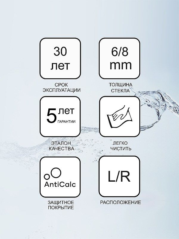 Душевой уголок Ravak Matrix MSDPS 100x80 L 0WLA4C00Z1 профиль Хром стекло Transparent